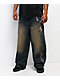 Vitriol Void Bite Blue Wash Ultra Wide Leg Jeans - Thumbnail image 2 of 13