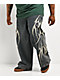 Vitriol Void Bones Blue Wash Ultra Wide Jeans - Thumbnail image 3 of 8