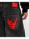 Vitriol Void Brimstone Wash Ultra Wide Canvas Pants - Thumbnail image 5 of 8
