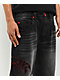 Vitriol Void Cryptic Ultra Wide Black Wash Denim Jeans - Thumbnail image 3 of 7