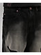 Vitriol Void Depth Distressed Black Wash Wide Leg Jeans - Thumbnail image 3 of 6