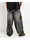 Vitriol Void Infect Grey Wash Ultra Wide Jeans - Thumbnail image 2 of 6