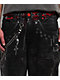Vitriol Void Optical Printed Black Ultra Wide Jeans - Thumbnail image 5 of 8