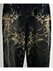 Vitriol Void Repent Dark Blue Wash Wide Leg Jeans - Thumbnail image 8 of 8
