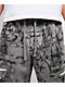 Vitriol Void Scrolls Grey Wash Wide Leg Sweatpants - Thumbnail image 5 of 5