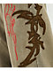Vitriol Void Shroud Beige Fleece Sweatpants - Thumbnail image 5 of 6