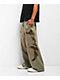 Vitriol Void Shroud Beige Fleece Sweatpants - Thumbnail image 6 of 6