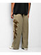 Vitriol Void Shroud Beige Fleece Sweatpants - Thumbnail image 2 of 6