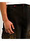 Vitriol Void Singe Brown Wash Ultra Wide Leg Jeans - Thumbnail image 3 of 6