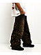 Vitriol Void Singe Brown Wash Ultra Wide Leg Jeans - Thumbnail image 5 of 6