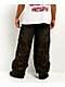 Vitriol Void Singe Brown Wash Ultra Wide Leg Jeans - Thumbnail image 2 of 6