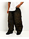 Vitriol Void Singe Brown Wash Ultra Wide Leg Jeans - Thumbnail image 1 of 6