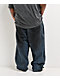 Vitriol Void Spill Blue Wash Ultra Wide Leg Jeans - Thumbnail image 4 of 7