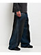 Vitriol Void Spill Blue Wash Ultra Wide Leg Jeans - Thumbnail image 7 of 7
