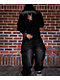 Vitriol Void Strap Black Wash Ultra Wide Cargo Jeans - Thumbnail image 6 of 9