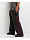 Vitriol Void Stud Black Wash Baggy Sweatpants - Thumbnail image 5 of 7