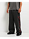 Vitriol Void Stud Black Wash Baggy Sweatpants - Thumbnail image 1 of 7