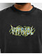 Vitriol Y2K Cyber Skull Black Wash T-Shirt - Thumbnail image 3 of 3