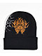 Vitrol Hydra Black Skull Cap Beanie - Thumbnail image 2 of 2
