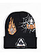 Vitrol Hydra Black Skull Cap Beanie - Thumbnail image 1 of 2