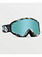 Volcom Attunga Spritz Black & Ice Chrome Snowboard Goggles - Thumbnail image 1 of 5