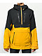 Volcom Brighton Gold & Black 15K Anorak Snowboard Jacket - Thumbnail image 1 of 7