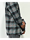 Volcom Caden Grey Plaid Long Sleeve Flannel