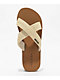 Volcom Double Cross Cream Sandals - Thumbnail image 3 of 4