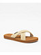 Volcom Double Cross Cream Sandals - Thumbnail image 1 of 4