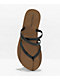 Volcom Easy Breezy Black Sandals - Thumbnail image 3 of 4