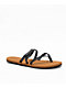 Volcom Easy Breezy II Black Sandals - Thumbnail image 1 of 4