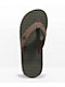 Volcom Eco Recliner 2 Brown Leather Sandals - Thumbnail image 3 of 5