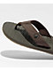 Volcom Eco Recliner 2 Brown Leather Sandals - Thumbnail image 5 of 5