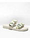 Volcom Eco Recliner Tie Dye & White Slide Sandals 