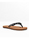 Volcom Forever & Ever Black & Tan Sandals - Thumbnail image 1 of 4