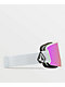 Volcom Garden Matte White & Pink Chrome Snowboard Goggles - Thumbnail image 3 of 5