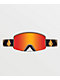 Volcom Garden Military Gold & Red Chrome Snowboard Goggles - Thumbnail image 4 of 5