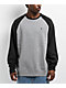Volcom Homak Grey Raglan Crewneck Sweatshirt - Thumbnail image 1 of 3