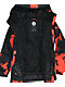 Volcom Kids' Caddoc Insulated Red & Black Tie Dye 10K Snowboard Jacket - Thumbnail image 4 of 4