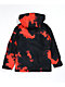 Volcom Kids' Caddoc Insulated Red & Black Tie Dye 10K Snowboard Jacket - Thumbnail image 2 of 4