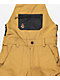 Volcom Kids Barkley Tan 10K Snowboard Bib Pants - Thumbnail image 3 of 5