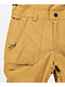 Volcom Kids Barkley Tan 10K Snowboard Bib Pants - Thumbnail image 4 of 5