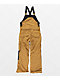 Volcom Kids Barkley Tan 10K Snowboard Bib Pants - Thumbnail image 2 of 5