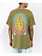 Volcom Nancy Old Mill Green T-Shirt - Thumbnail image 1 of 3