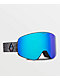 Volcom Odyssey Jamie Lynn Blue Chrome Snowboard Goggles 2023 - Thumbnail image 1 of 4