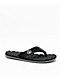 Volcom Recliner Black & White Sandals - Thumbnail image 1 of 4