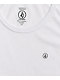 Volcom Solid White Tank Top