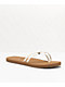 Volcom Thrills II White Sandals - Thumbnail image 1 of 4