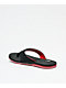 Volcom Victor Black & Red Sandals - Thumbnail image 2 of 4