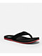 Volcom Victor Black & Red Sandals - Thumbnail image 1 of 4